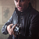Illustration for article titled David Tennant shows off his big vampire-slaying gun in new Fright Night stills